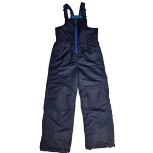Swiss Tech Kids Snow Bibs Size S 6-7 Navy Blue Insulated Ski‎ Snow Pants